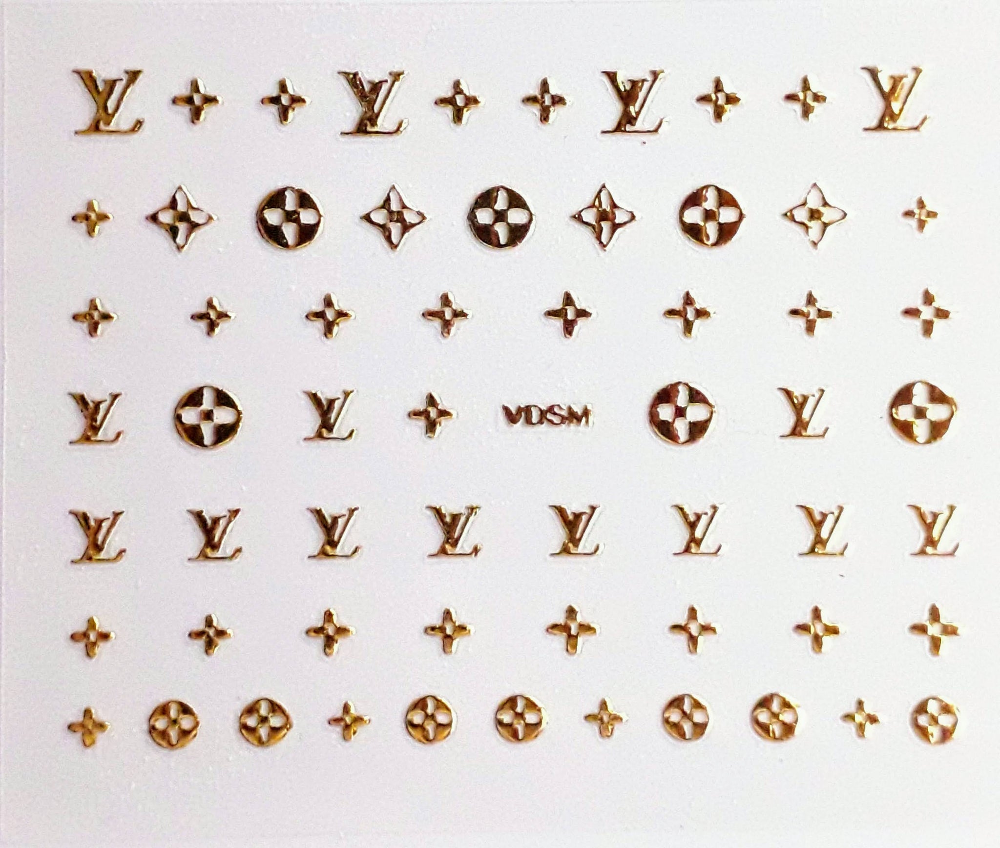 LV stickers – tenofthebestnails